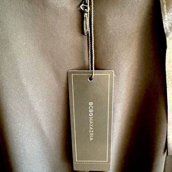 BCBG Maxi Dress- Black NEW with tags - Picture 3 of 5